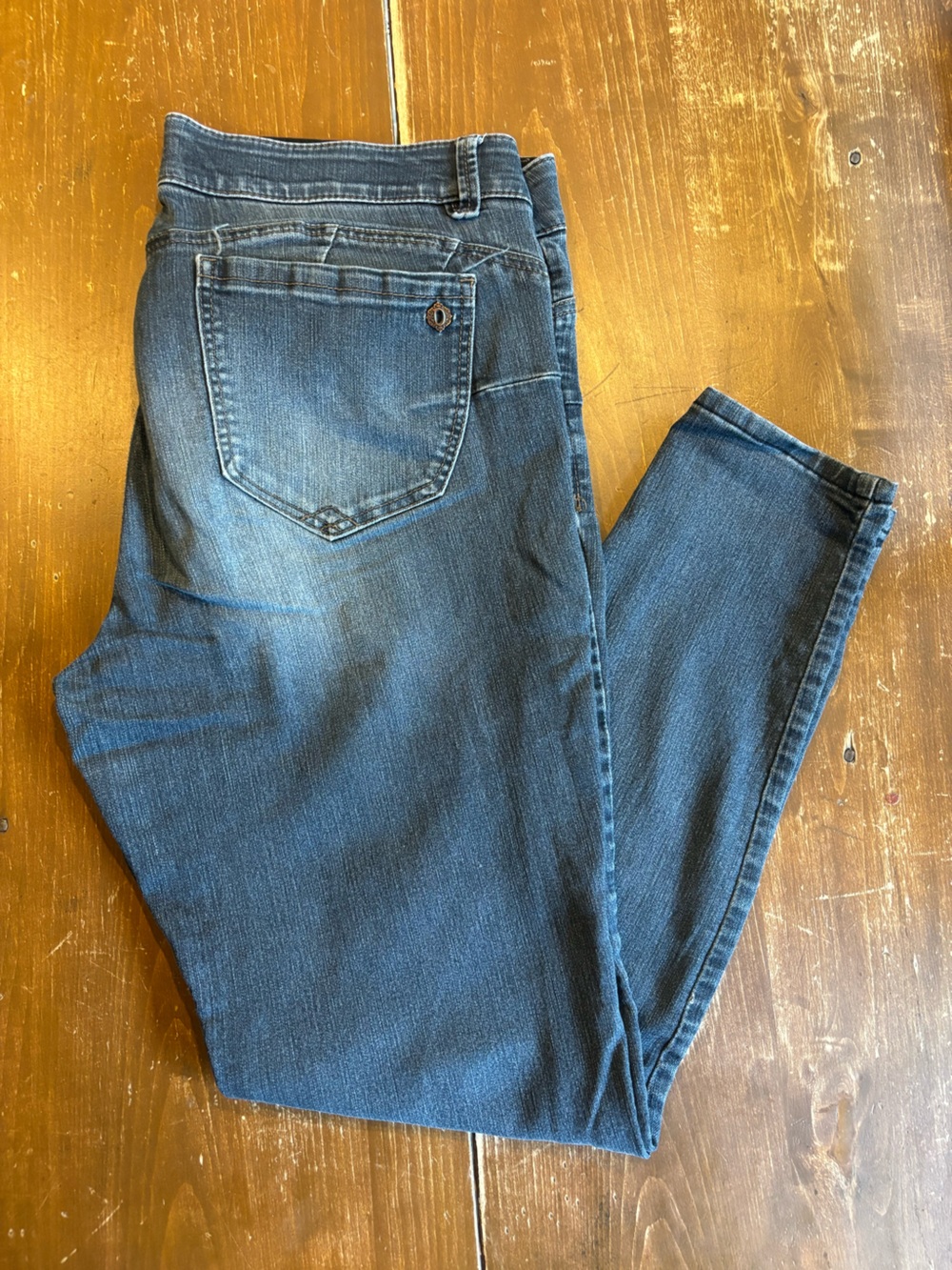 Democracy Straight Fit Dark Blue Jeans Women’s 16